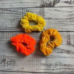 3 Pack Handmade Velvet Scrunchies